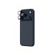 AmazingThing iPhone 17 Pro / 17 Pro Max kameras aizsargstikls ar zilu alumīnija rāmi