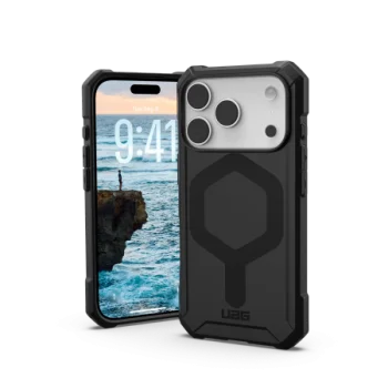 Чехол UAG Essential Armor MagSafe для iPhone 17 Pro – чёрный