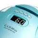 UV/LED лампа для ногтей Glow F2 BP 220W, бирюзовая