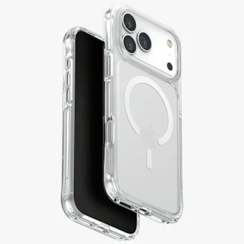 Uniq LifePro Xtreme Magclick Case for iPhone 17 Pro Max, Clear Glitter
