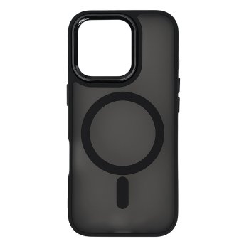 Magnetic Collection MagSafe Case for iPhone 16 Pro Max, Black