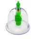 Akupunktūras Vakuuma Masāžas Bankas, 12 gab. | Vacuum Massage Bubbles Jars