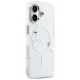 Karl Lagerfeld IML Choupettes Karl Script Logo MagSafe чехол для iPhone 17 – прозрачный