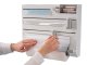 5-in-1 Wall-Mounted Foil and Paper Towel Dispenser, White