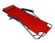 Garden - Beach Lounger, Sunbathing Lounge, Folding Chair, red
