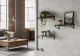 Настенная подставка для цветов ModernHome, 3 полки, стиль лофт