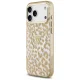Чехол Guess IML Leopard Glitter MagSafe для iPhone 17 Pro Max / 18 Pro Max, коричневый