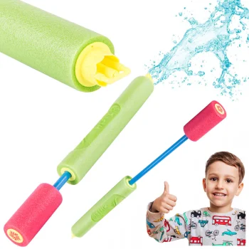 Putu ūdens pistole, dzeltena/zila, 44 cm