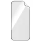 PanzerGlass Matrix Ultra-Wide-Fit hybrid glass for iPhone 15 Pro Max with positioner