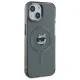 Чехол Karl Lagerfeld для iPhone 15 HC MagSafe IML Metal Choupette Head, черный
