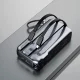 Dudao K25 2в1 10000мАч Powerbank-зарядное устройство с 3 вилками – Серый