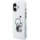 Karl Lagerfeld Karl & Choupette прозрачный MagSafe чехол для iPhone 17