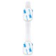 Ricokids 798100 skapīšu un atvilktņu drošības slēdzenes, 6 gab., baltas