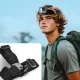 Tech-Protect GA100 galvas stiprinājums GoPro / DJI kamerām, Melns