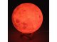 Decorative Night LED Lamp 3D Moon with Remote Control, RGB