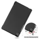 Huawei MatePad T8 8.0\'\' Trifold Stand PU Leather Hard Protective Cover Case, Black | Planšetes Vāciņš Maciņš...