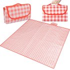 Piknika Pludmales Sega Pārnēsājams Ūdensnecaurlaidīgs Paklājs 2x2m, Sarkans | Beach Picnic Blanket