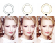 Pastāvīgās dienas gaismas komplekts ar statīvu + LED 60W | Tripod Mount + LED Ring Photo Video Light