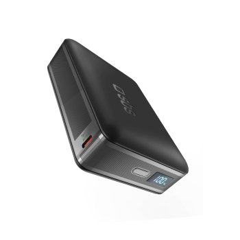 Внешний аккумулятор Sbs HD 30W 10000mAh с LCD дисплеем, черный