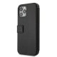 Apple iPhone 12 / 12 Pro 6.1\" US Polo Embroidery Collection Book Case Cover (USFLBKP12MPUGFLBK), Black