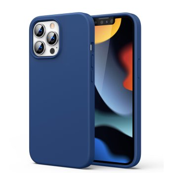 Силиконовый чехол Ugreen для iPhone 13 Pro Max, синий