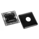 Maclean MCE313 B tuvā darbības lauka PIR kustību sensors, melns