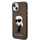 Чехол Karl Lagerfeld Ikonik Karl для iPhone 14 Plus / 15 Plus - черный
