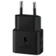 Зарядное устройство Samsung EP-T2510XBEGEU GaN 25W с кабелем USB-C, черное