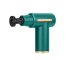 Relaxing Muscle Massager Gun with 4 Nozzles Wireless Massage Device, Green