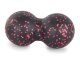 Hard Massage Double Fascia Ball for Yoga Fitness Therapy - 8cm, Mixed Colors
