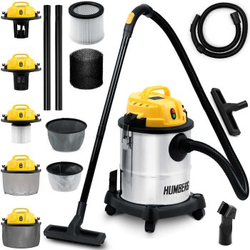 Industriālais putekļsūcējs Humberg 20L 1200W HM-401 mitrai un sausai tīrīšanai
