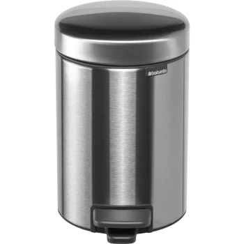 Мусорное ведро с педалью Brabantia NewIcon 3 л, матовая сталь