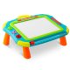 Ricokids 2-in-1 Magnetic Drawing Board and Kids Art Table, Blue