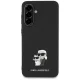 Чехол Karl Lagerfeld Saffiano для Samsung Galaxy A56, черный