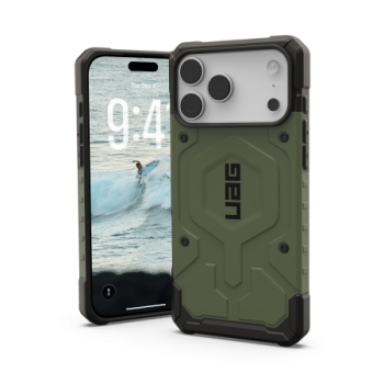 Чехол UAG Pathfinder MagSafe для iPhone 17 Pro Max — оливковый