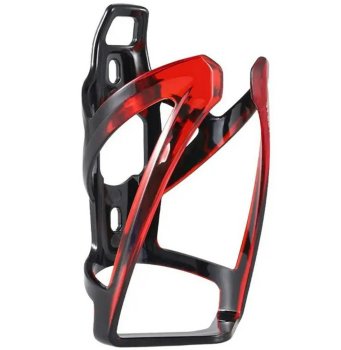 Universal bike bottle holder, black-red