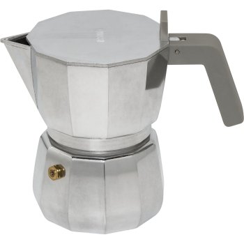 Alessi Moka DC06/3 Espresso Coffee Maker, 3 Cups, Silver
