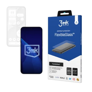 Hibrīda aizsargstikls 3mk FlexibleGlass priekš Nothing Phone (4a)