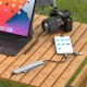 USB-хаб 8-в-1 Wozinsky WAH-81 с USB-C, USB 3.0, кардридером и разъемом 3.5 мм, серый