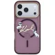 Чехол Karl Lagerfeld Script Logo MagSafe для iPhone 18 Pro Max / 17 Pro Max, бордовый