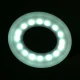 Activeshop Ring LED Snake galda lampa ar regulējamu gaismu, balta