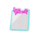 Неоновое зеркало Forever Light MIRROR LED LOVE YOURSELF, Синий/Розовый