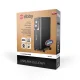 ELDOM HO110C ribby Oil Filled Radiator 2500W Portable Heater, Black