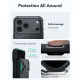 ESR Cyber Tough MagSafe vāciņš iPhone 18 Pro / 17 Pro, melns