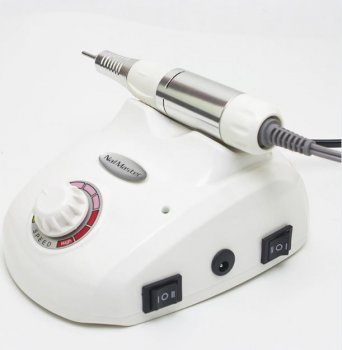 Manikīra Pedikīra Aparāts Nagu Frēzes Komplekts Nail Master 65W, Balts | Pedicure Manicure Machine
