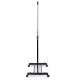 Massido 686000 standing clothes rack, black-silver