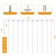 LED Curtain Lights Telcon 300 LED 3x3m for Indoor and Outdoor Use, Cold White