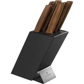 Virtuves nažu komplekts ar statīvu Victorinox Swiss Modern, 6 gab., antracīta