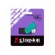 Kingston 128GB USB 3.2 Gen 1 Flash Drive DataTraveler Exodia S, Black Turquoise
