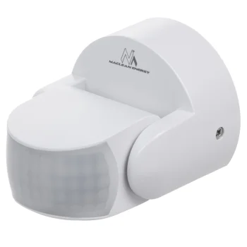 Maclean PIR Kustības Sensors, IP65, 12m, Balts
